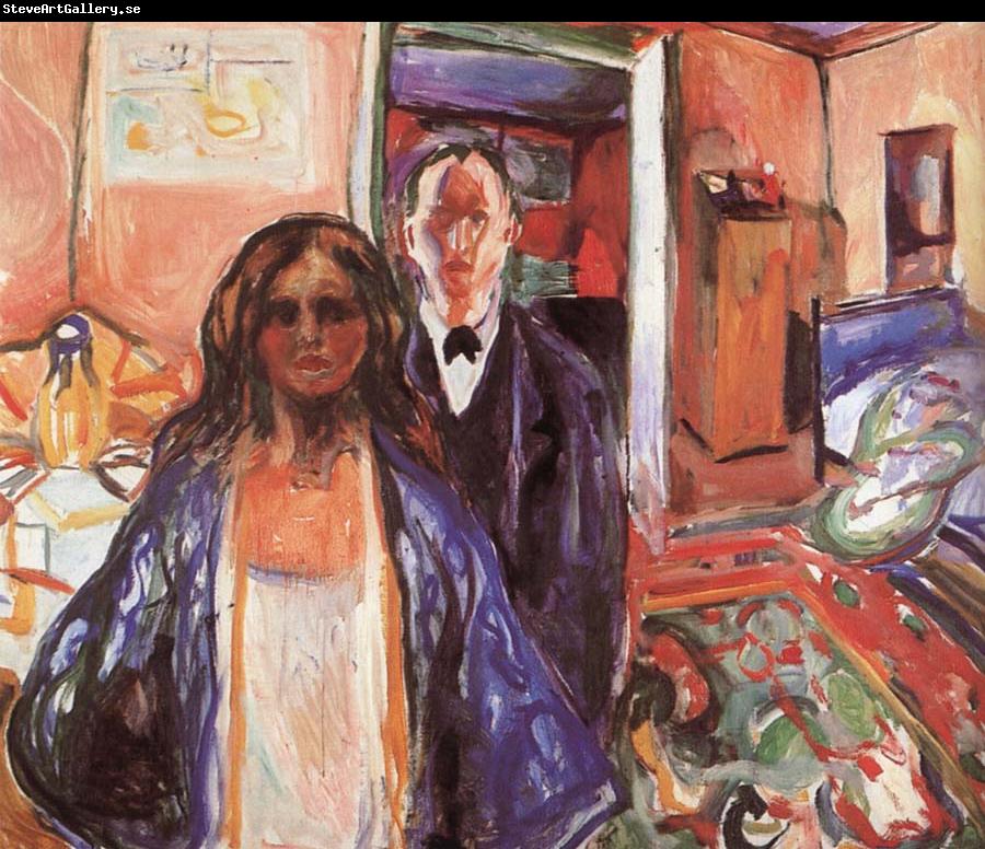Edvard Munch Artist and his Model